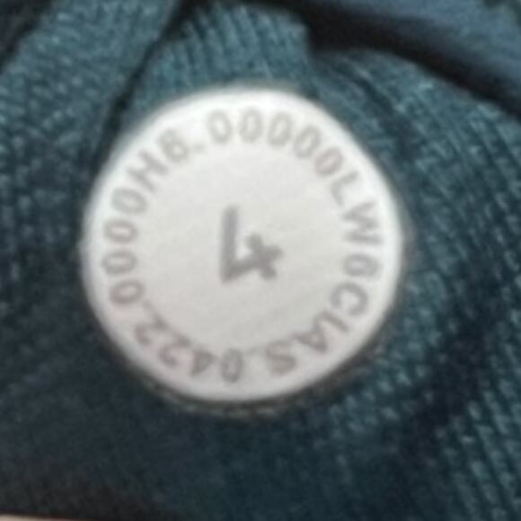 Lululemon Align Ribbed High-Rise Crop 23" Green Jasper Size 4 - Picture 3 of 3